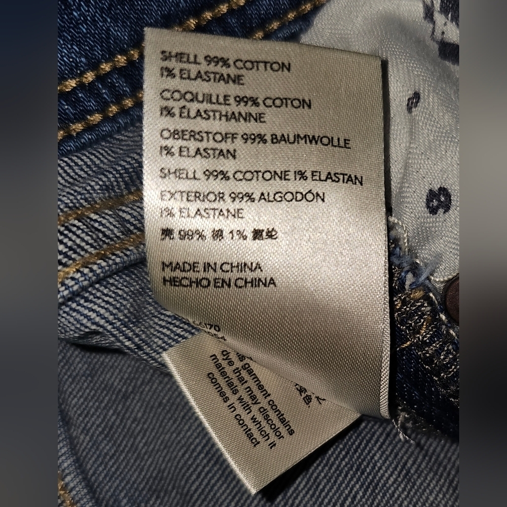 Anthropologie Pilcro Side Stripe Slim Boyfriend Jeans Light Mid Rise Sz 25/0 - Picture 9 of 13